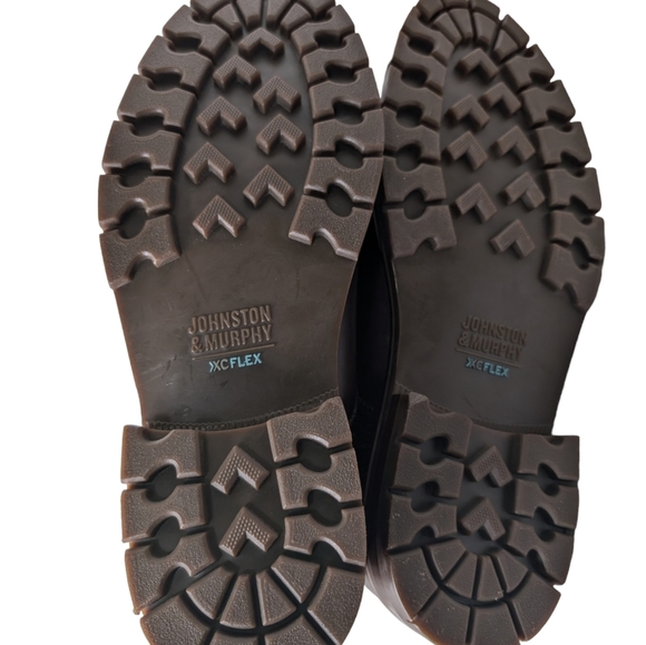 Johnston & Murphy XC Flex® Cody Plain Toe Shearling Brown Boot..9M - Picture 10 of 10